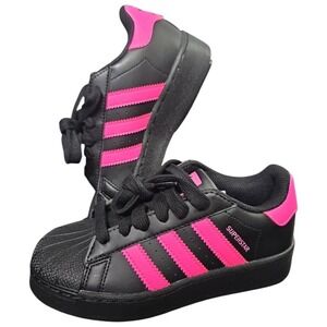 NWOT Adidas Superstar Shell Toe HOT PINK